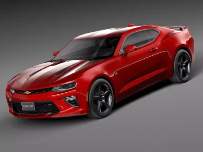 Chevrolet Camaro SS CG 2016 3D model