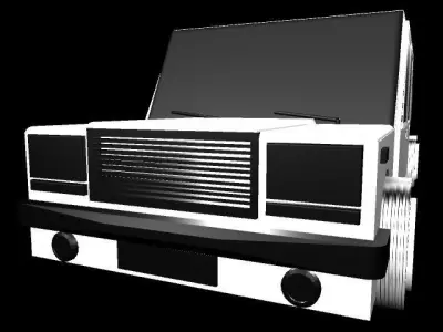 Vaz Car 3D model
