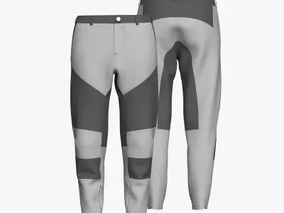 Sporty Fashionable Pant Design 3D model