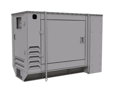 Diesel Generator 3D model