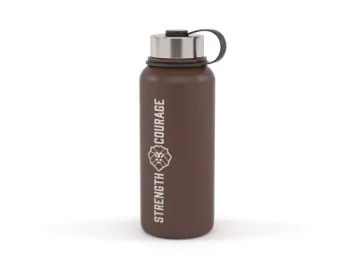 Water Bottle 3D model 14