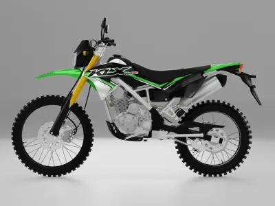 2016 - Kawasaki KLX 150BF 3D model