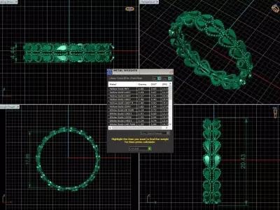 Arabic Tire Ring  3D print model