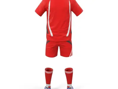 Soccer Clothes Generic 3D model