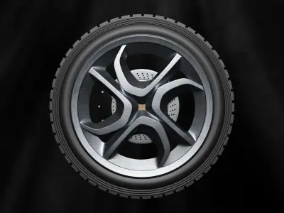 Sport Wheels 3D model
