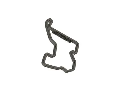 2025 Indonesian MotoGP Racing Track 3D print model