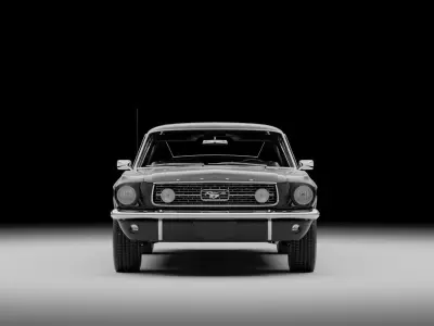 1967 Mustang Fastback 3D model