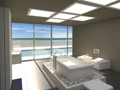 Bathroom 19 3D model