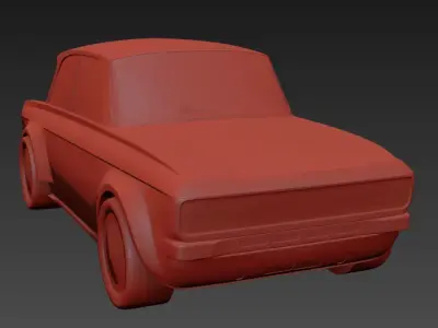 Moskvich 2140 3D model