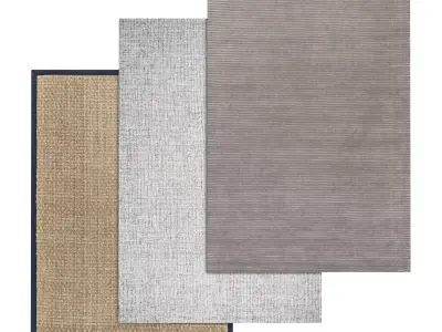 Rug Set 588 3D model