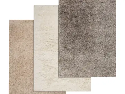Rug Set 1084 3D model