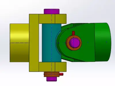 UNIVERSAL JOINT 3D print model