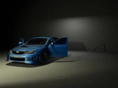 Subaru Impreza STI 3D model