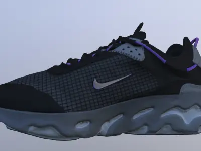 NIKE N354 SHOES PBR Low-poly 3D model