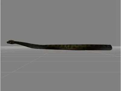 Anaconda v1234 animal Low-poly 3D model
