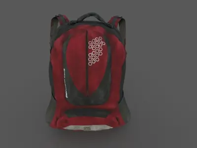 MOUNTAIN BACKPACK 3D model