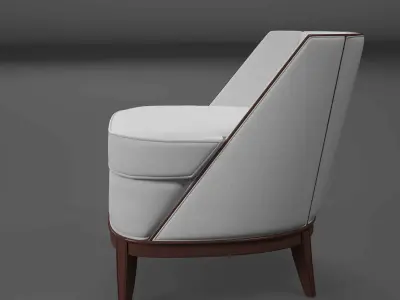 Bolier   Lounge Chair  render ready vray Freebie Free 3D model