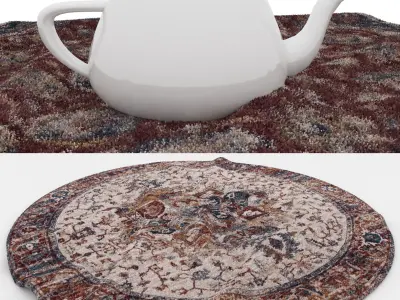 Rugs No 833 Low-poly 3D model