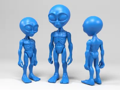 Alien 2 3D print model