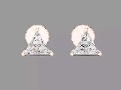 Diamond Earrings  3D print model