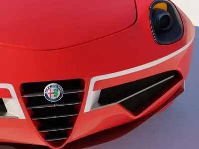 Alfa Romeo Disco Volante 3D model