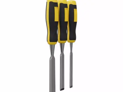 wood chisel-1 3D model