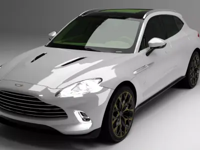 Aston Martin DBX 3D model