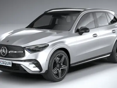 Mercedes-Benz GLC AMG 2023 3D model