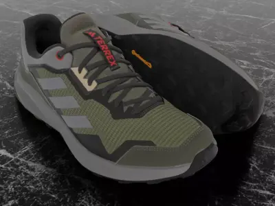 ADIDAS TERREX 3D SHOES 3D model