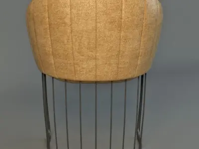 Tonella Chair 3D model