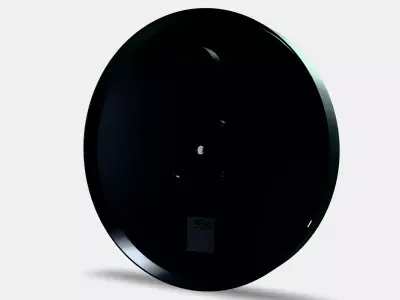 PLUTTIS Wall clock Low-poly 3D model