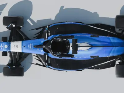 F1 2025 concept 3D model