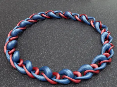 chain link 3D Model Collection