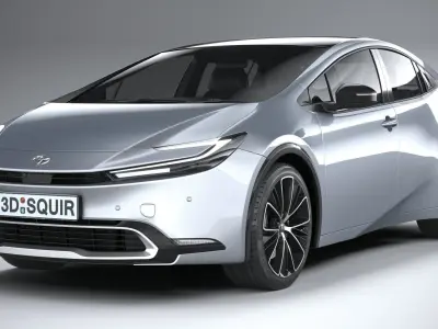 Toyota Prius 2024 3D model