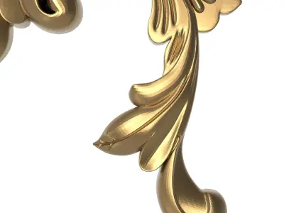 decorative pattern ready for 3D printing 3D model