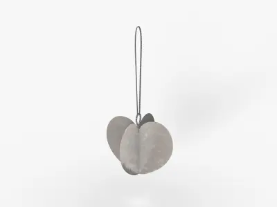 Deco Ornam Heart Low-poly 3D model