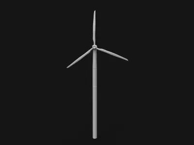 Wind generator Free 3D model