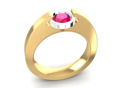 LUXURY DIAMOND RING 1589 3D print model