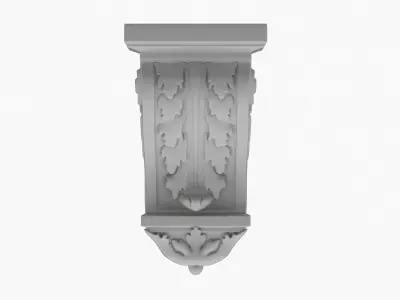 Scroll Corbel 39 3D model