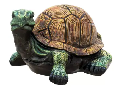 Garden turtle figurine 3D model