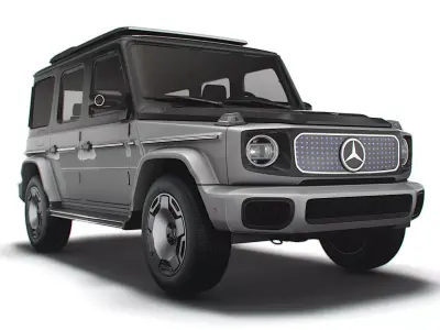 Mercedes Benz Concept EQG 2022 3D model