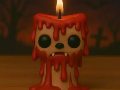 Halloween Decoration 3D Model Collection