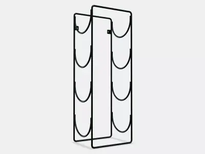 SNOSPIRA holder for 4 bottles 3D model