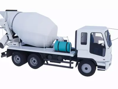 tank truck  3D print model