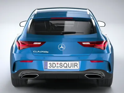 Mercedes-Benz CLA Shooting Brake 2024 3D model