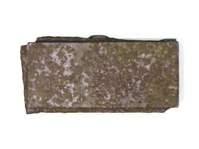 Tomb Table Grave - High and Low Poly Versions Low-poly 3D model