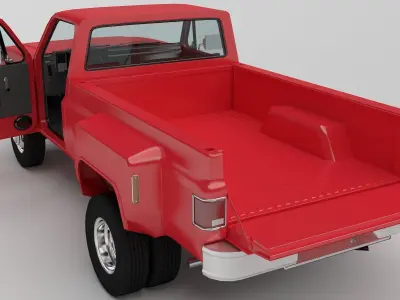 Pick-up 3 ford pickup truck 3D model