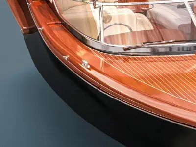 monomer decoration yacht Equipment equipment 3D model