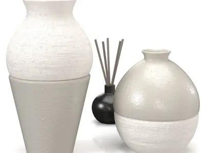 Coffee Table Decor 11 PBR 3D model