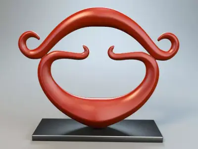 Abstract Figure 3D model 13